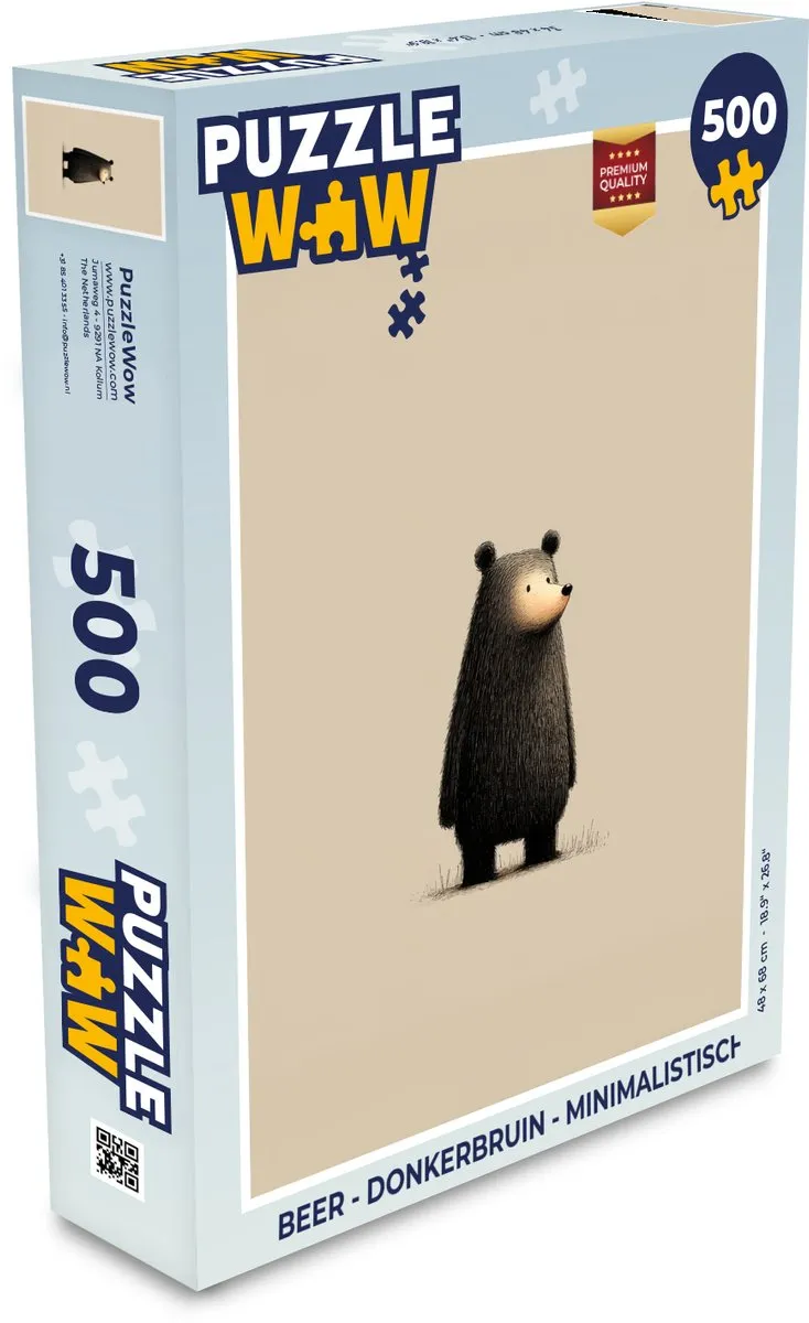 PuzzleWow Beer Legpuzzel 500 Stuks