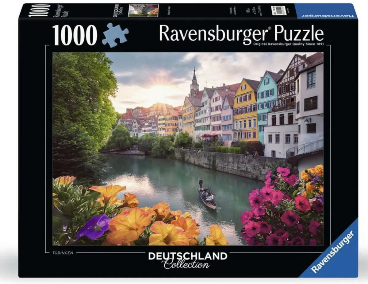 Ravensburger Ausflug nach Tübingen Legpuzzel 1000 Stuks - 12001425