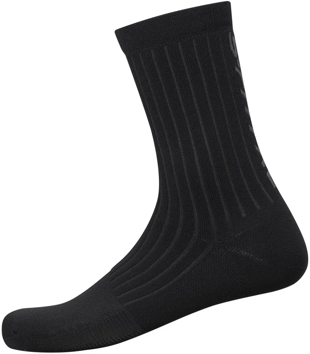 Shimano S-PHYRE Fietssokken Lang Flash Zwart S/M (36-40)