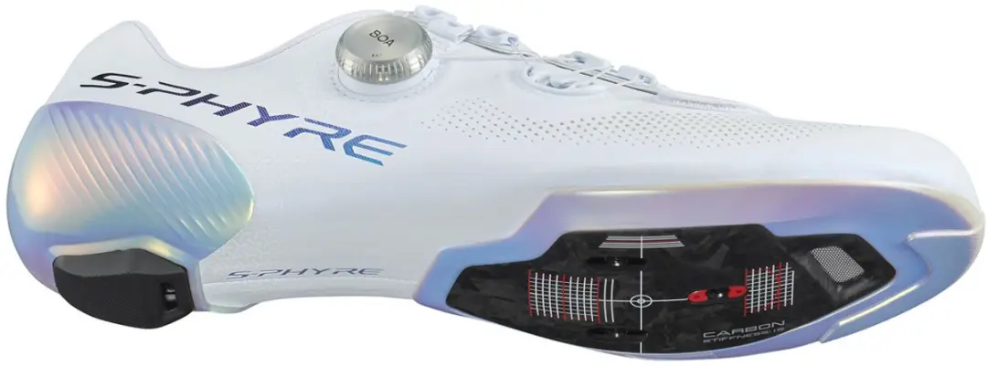 Shimano S-phyre SH-RC903PWR Racefietsschoenen 43 - Wit - afbeelding 5 van 6