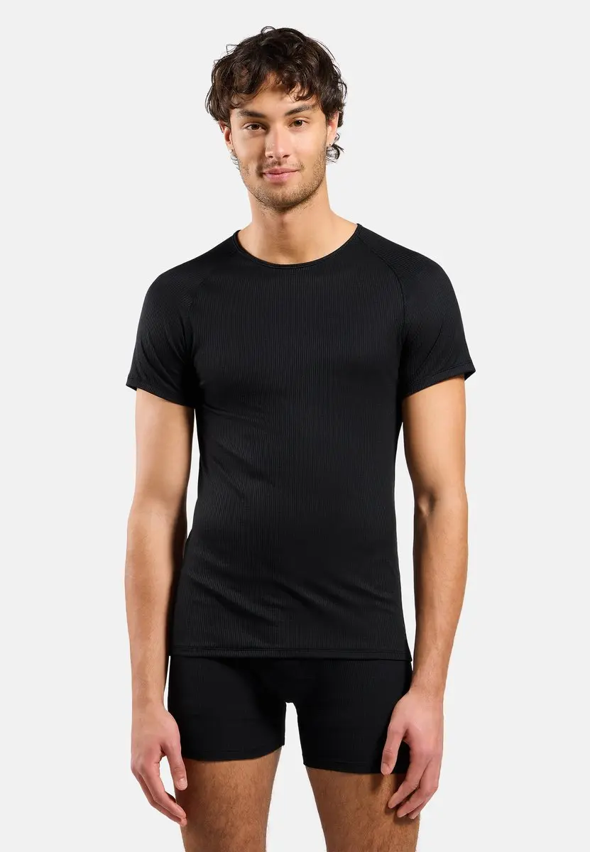ODLO Active Light Baselayer Shirt - Korte mouwen - M - Zwart - afbeelding 5 van 6