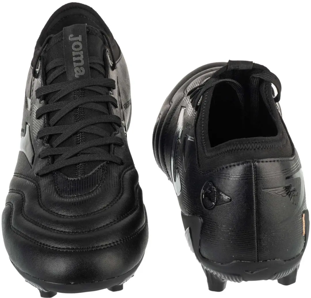 Joma Powerful 25 POWS FG, Mannen, Zwart, Voetbalschoenen, maat: 44,5