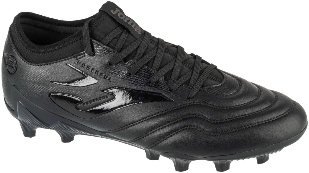 Joma Powerful 25 POWS FG, Mannen, Zwart, Voetbalschoenen, maat: 44,5