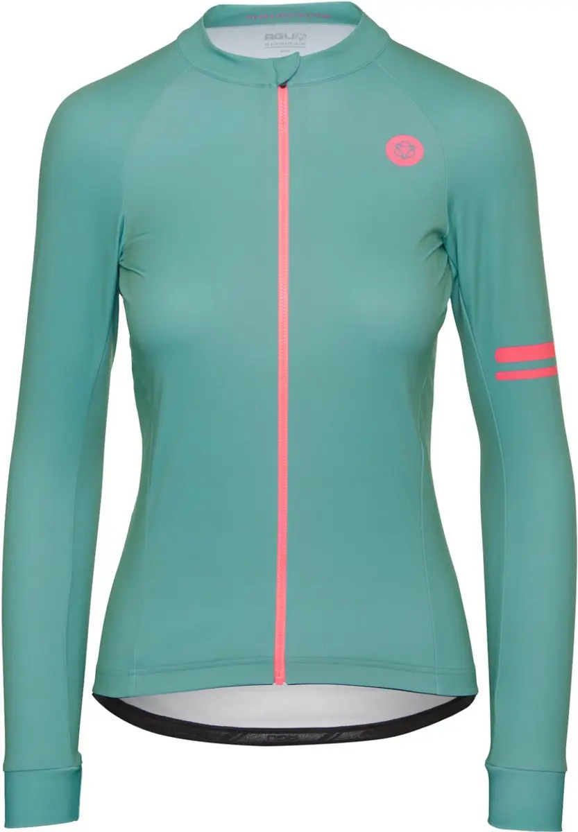 AGU Solid Fietsshirt Lange Mouwen Trend Dames