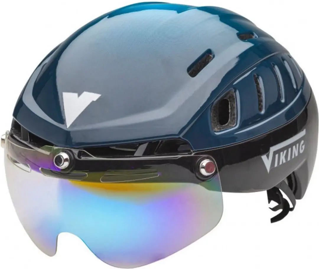 Viking Schaatshelm Sparrow - Blauw L