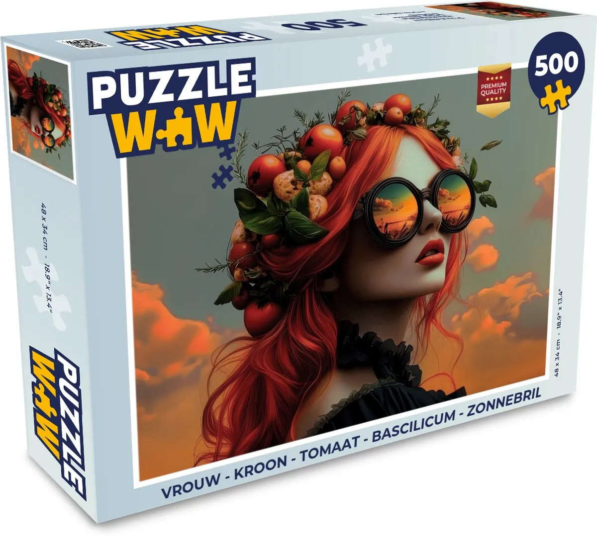 PuzzleWow Kroon Puzzel 500 Stuks