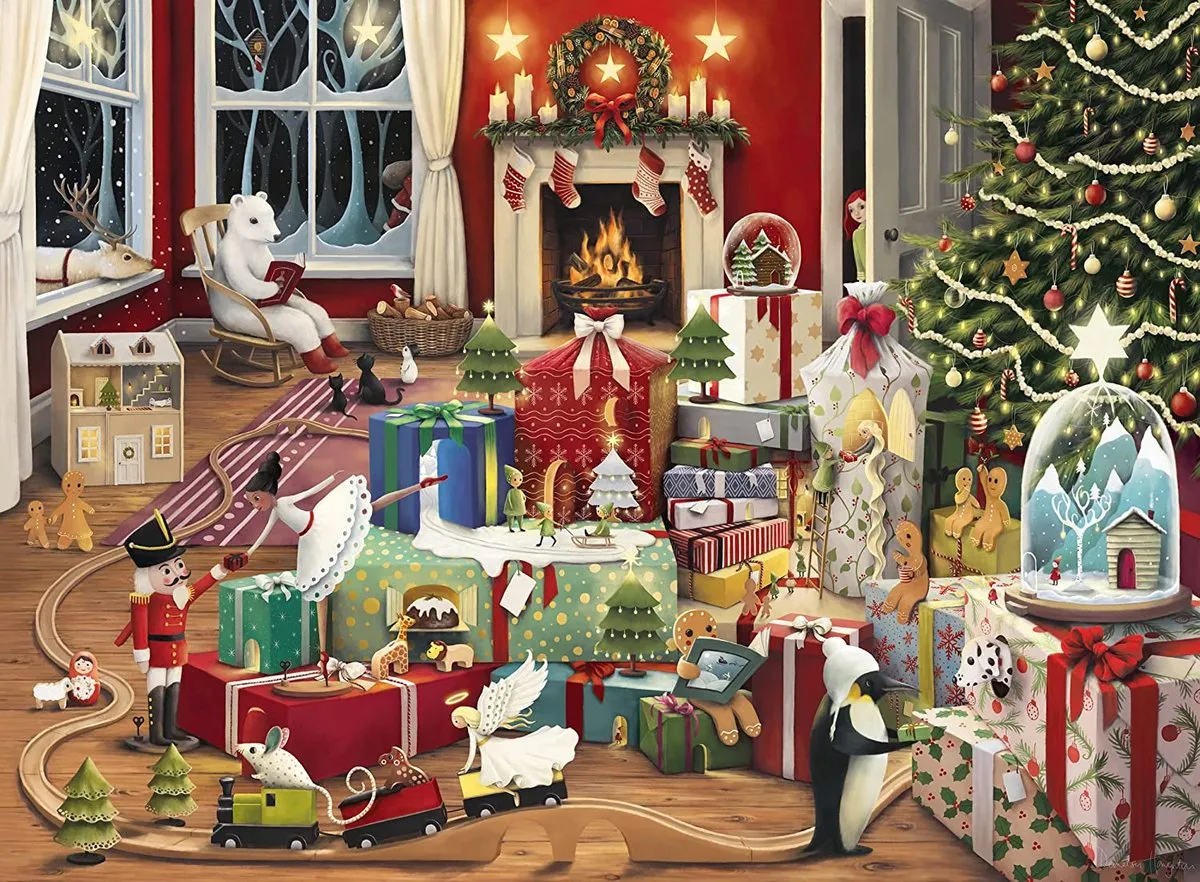 Ravensburger Christmas Time Puzzel 500 Stuks - Multicolor