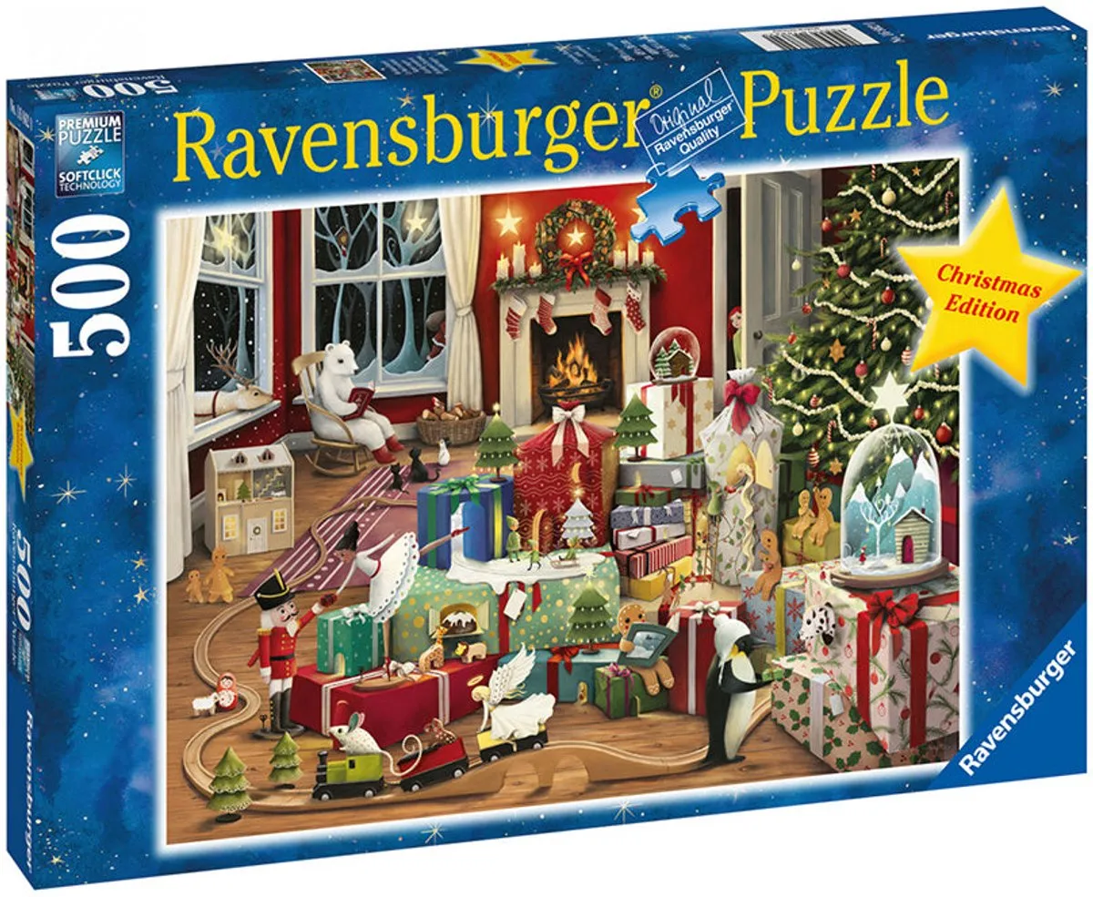 Ravensburger Christmas Time Puzzel 500 Stuks - Multicolor