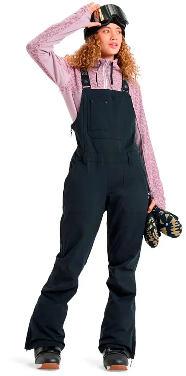 Roxy Rideout Bib Broek Zwart XL Vrouw