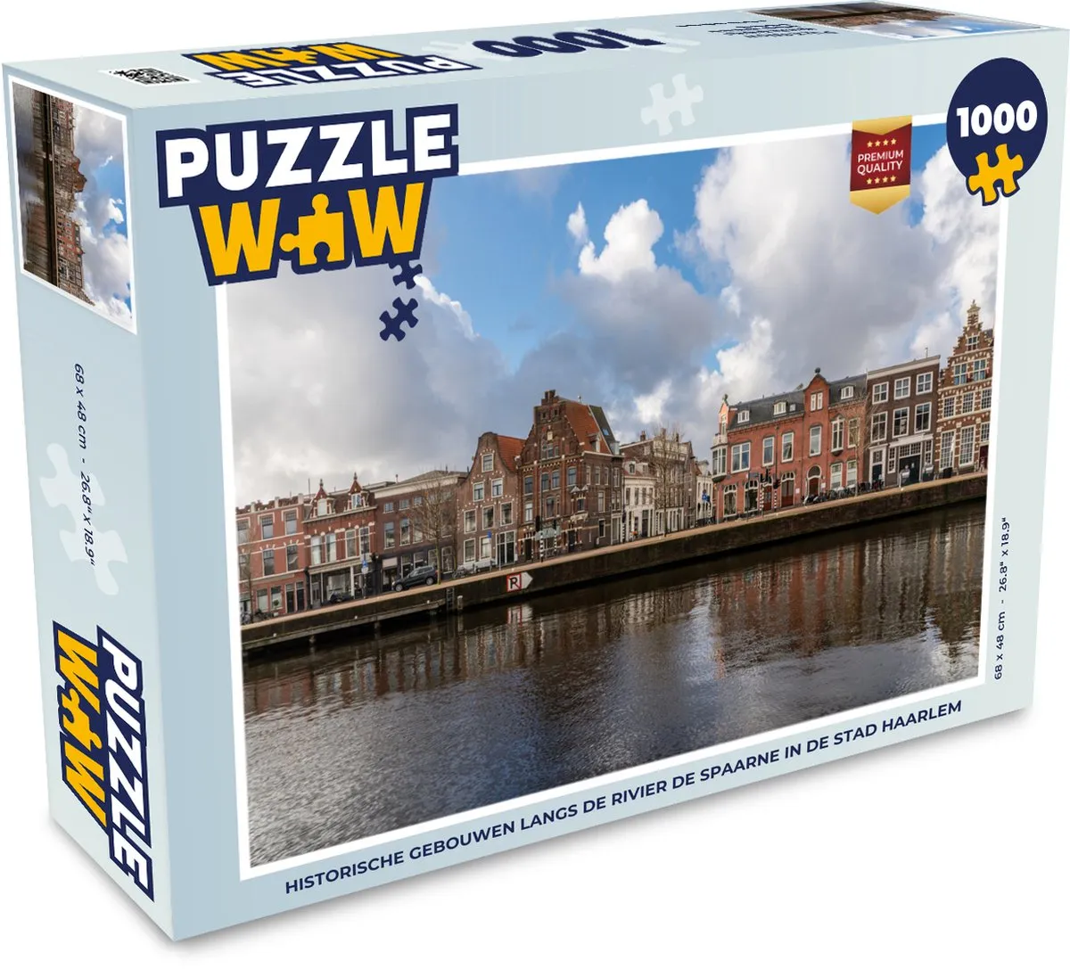 PuzzleWow Haarlem Architectuur Legpuzzel 1000 Stuks