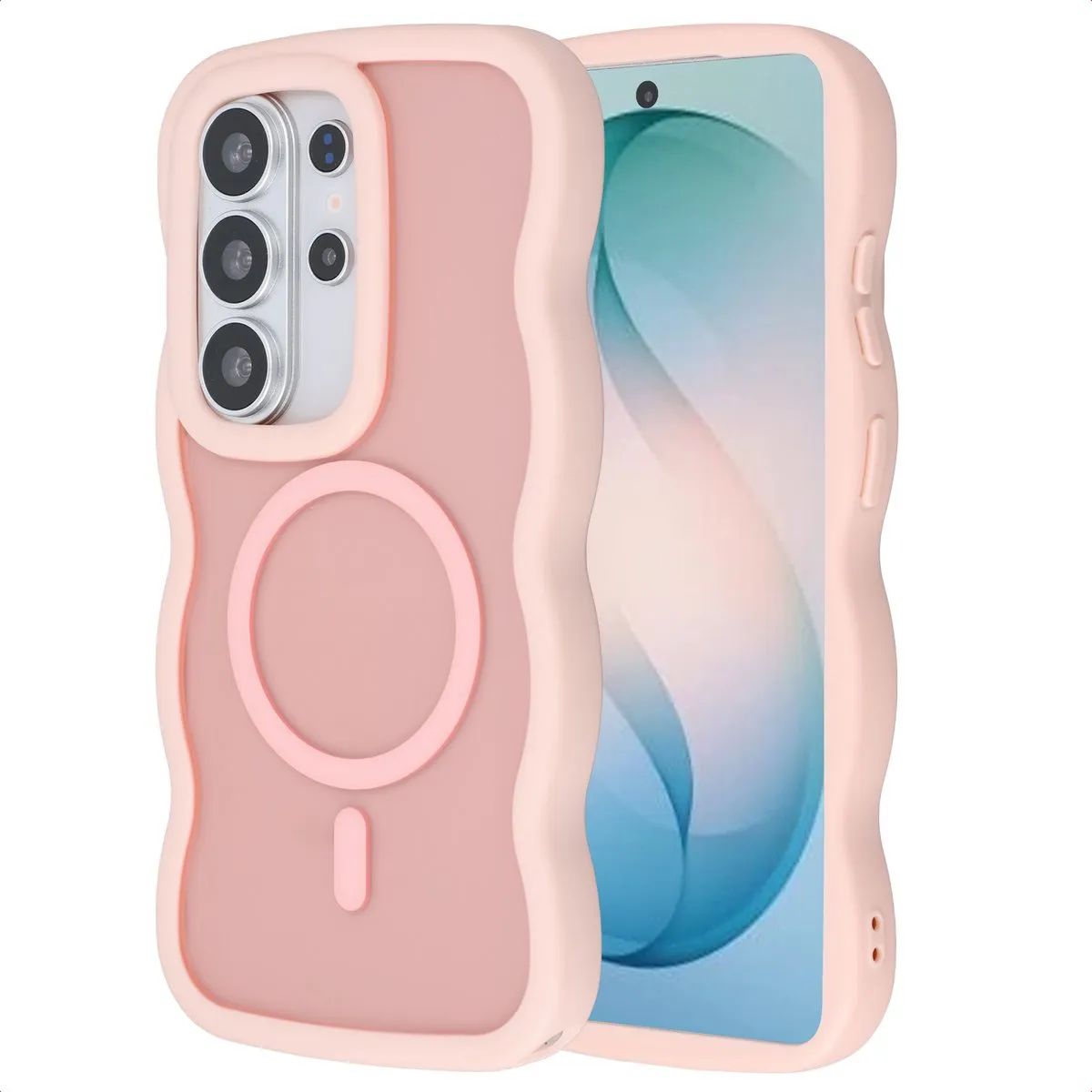 Selencia Wavy Case Samsung Galaxy S26 Ultra