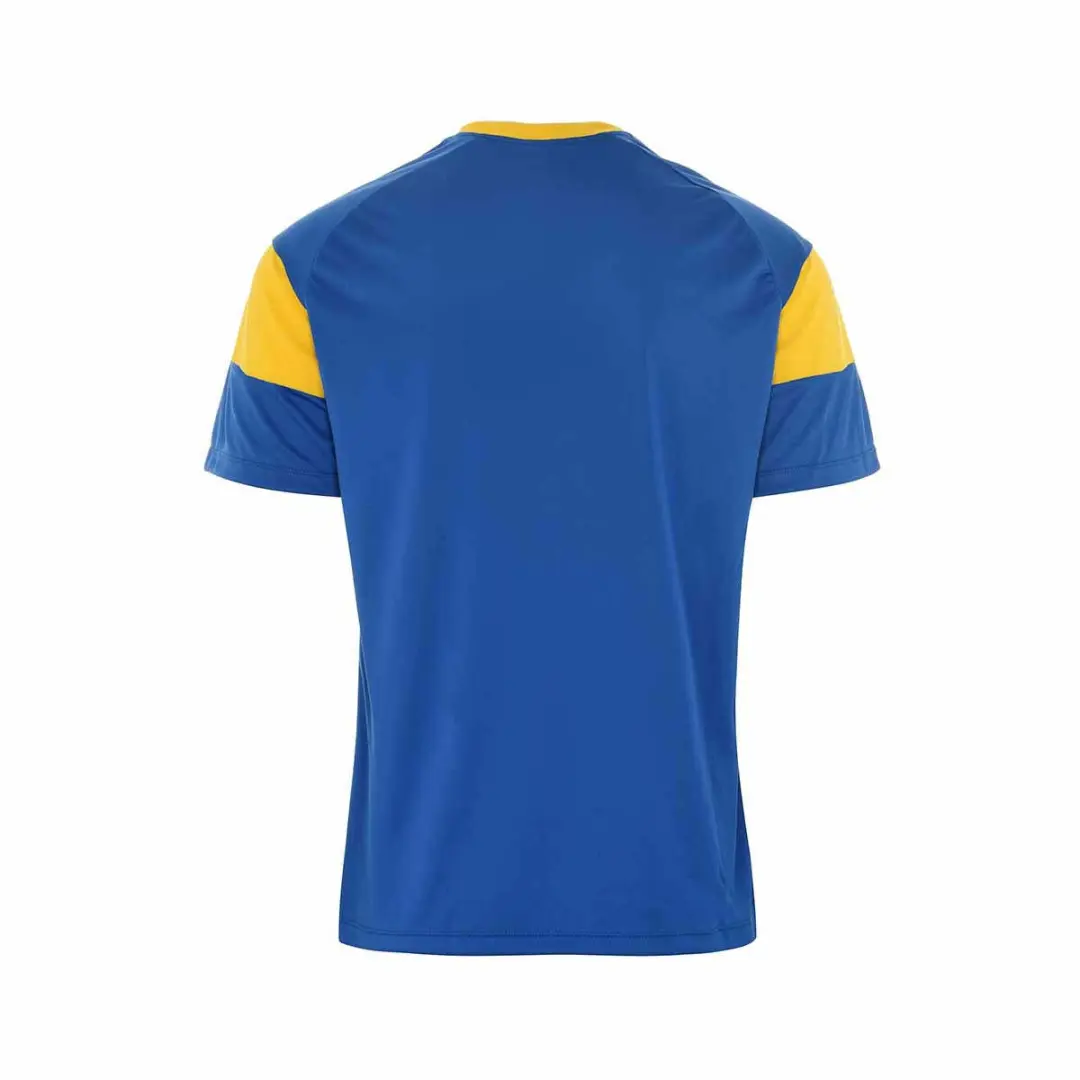 Kappa Dareto T-shirt M - Blauw Saffier/Geel - afbeelding 3 van 5