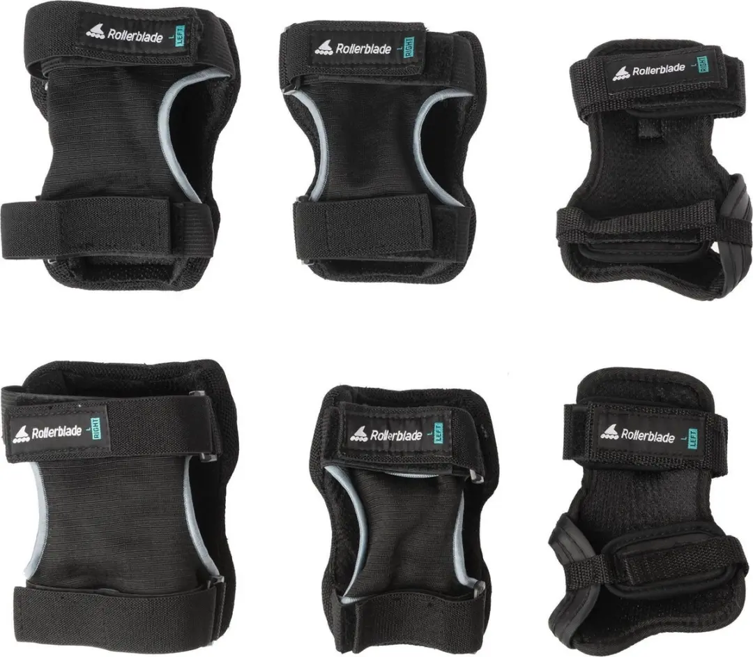 Rollerblade Valbescherming Set - S - Zwart/Grijs