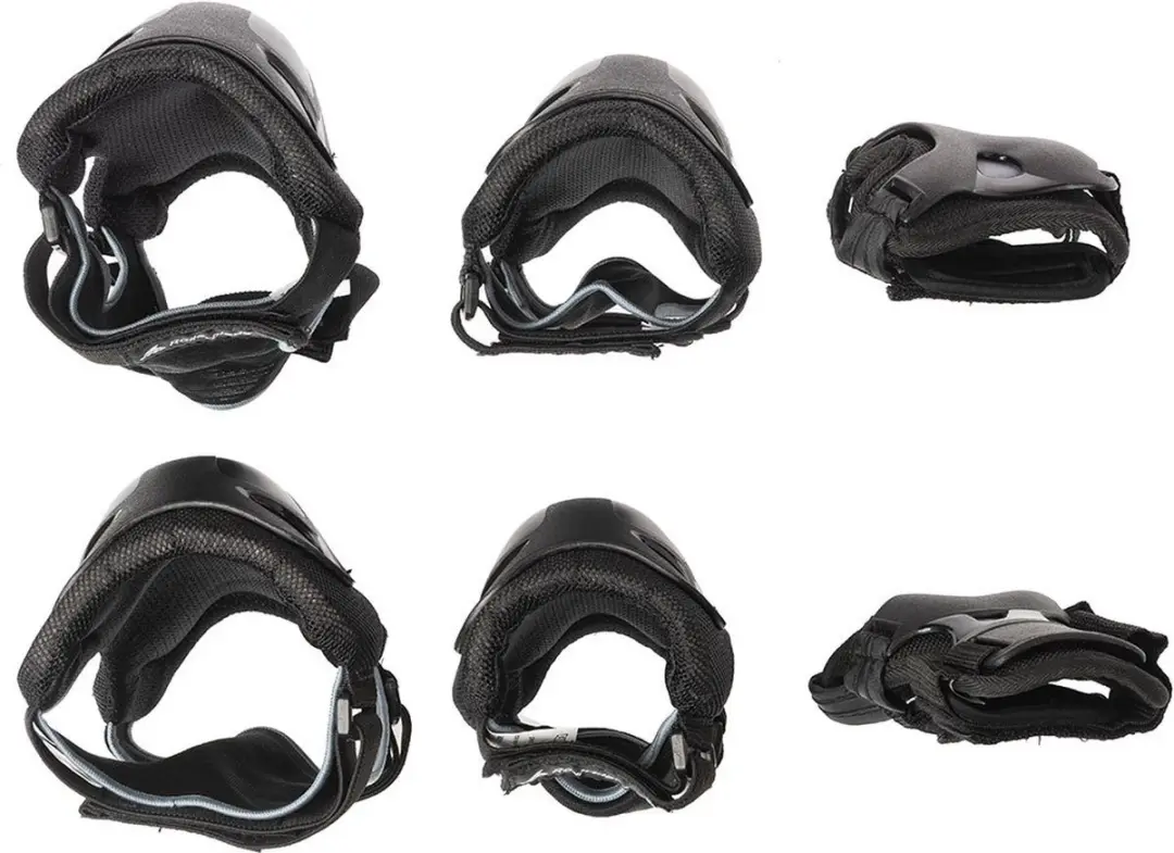 Rollerblade Valbescherming Set - S - Zwart/Grijs