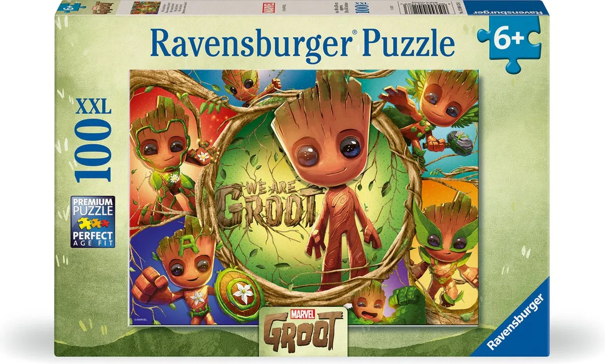 Ravensburger Marvel Groot Legpuzzel 100 XXL-Stukjes - Multicolor