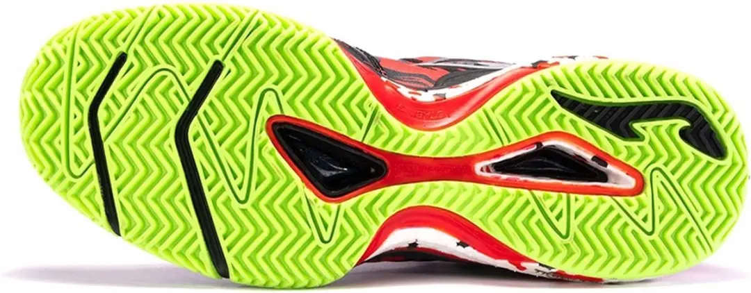 Joma Slam Clay Court Schoenen 40.5 - Zwart/Rood - afbeelding 4 van 6