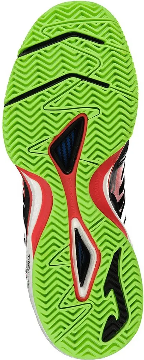 Joma Slam Clay Court Schoenen 40.5 - Zwart/Rood - afbeelding 5 van 6