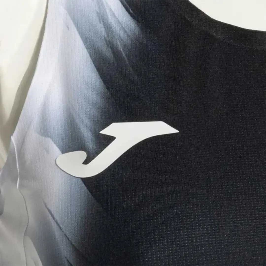 Joma Elite Xi Mouwloos T-shirt L - Zwart/Wit - afbeelding 3 van 4