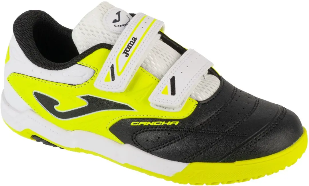 Joma Cancha Jr. 25 CAJS IN, voor een jongen, Zwart, Indoorschoenen, maat: 27