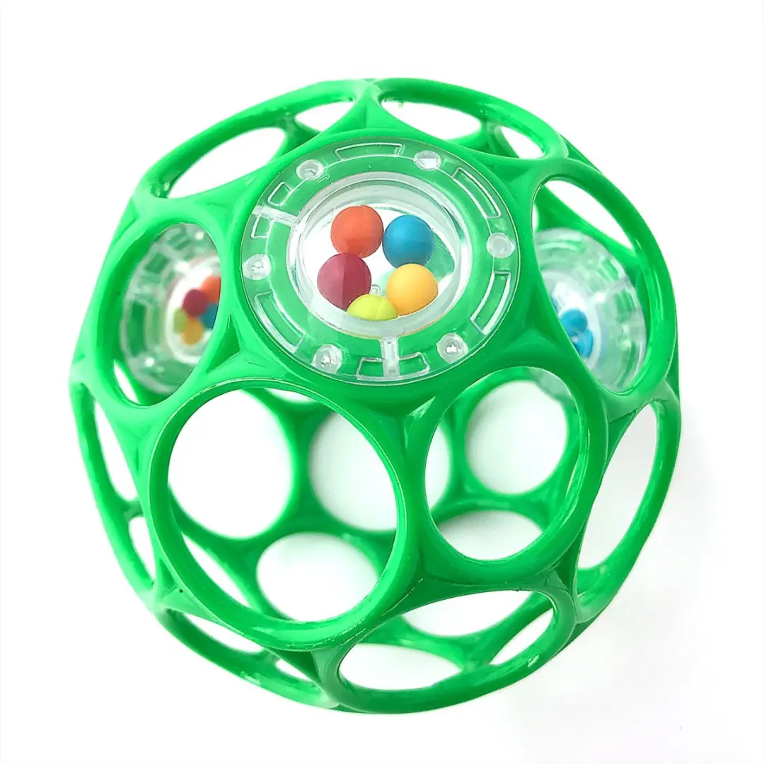 Oball Baby Rammelaar - Rood - afbeelding 6 van 6