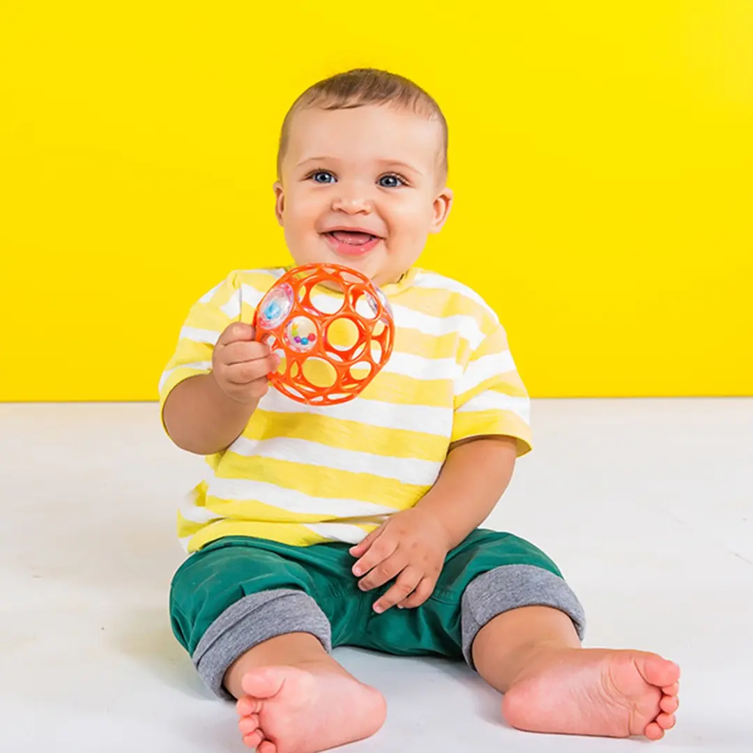 Oball Baby Rammelaar - Rood