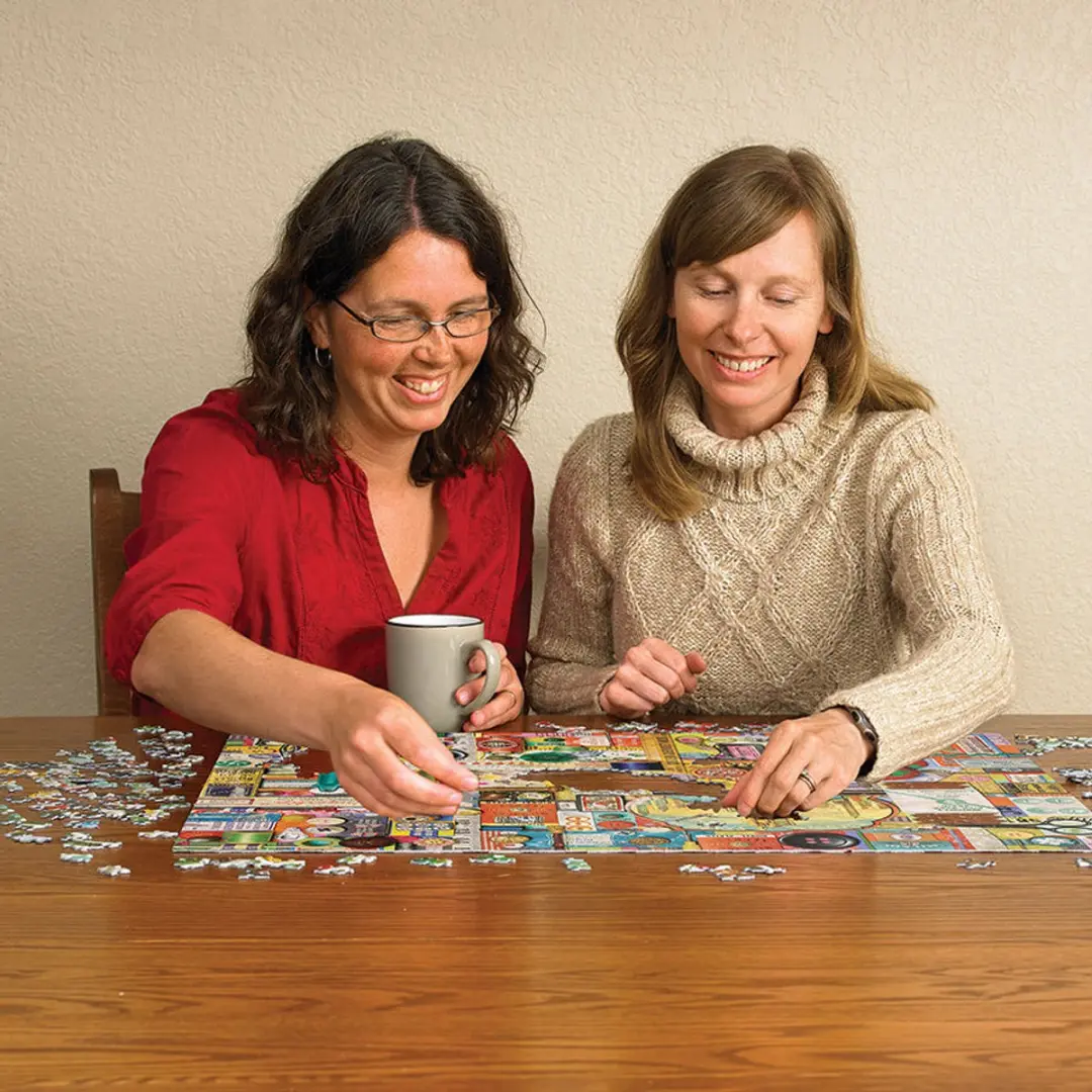 Cobble Hill Naaibenodigdheden Puzzle 1000 - 1000 Stuks - Meerkleurig