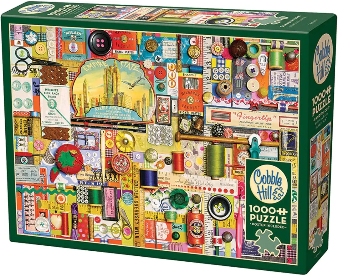 Cobble Hill Naaibenodigdheden Puzzle 1000