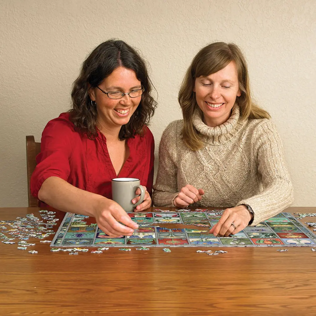 Cobble Hill Art Nouveau Tegels Puzzel 1000 Stukjes - Meerkleurig