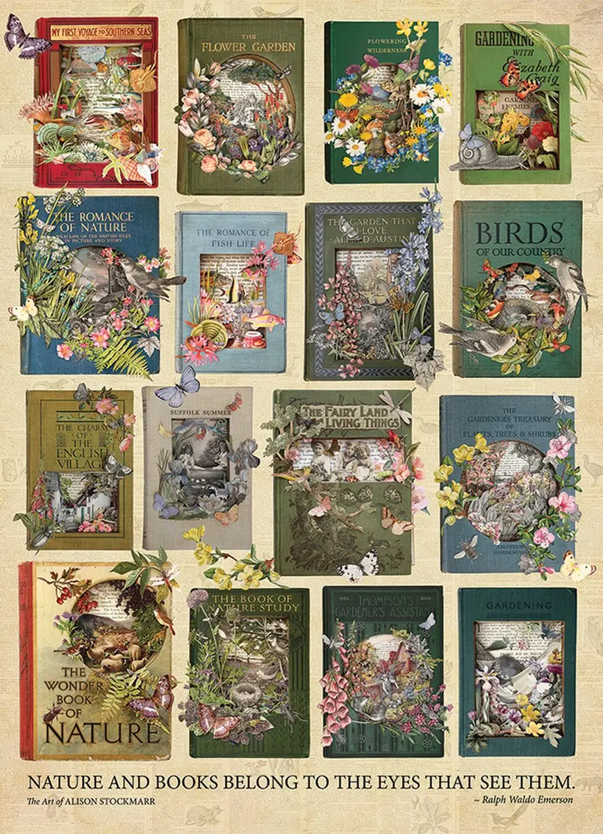 Cobble Hill legpuzzel natuur boeken