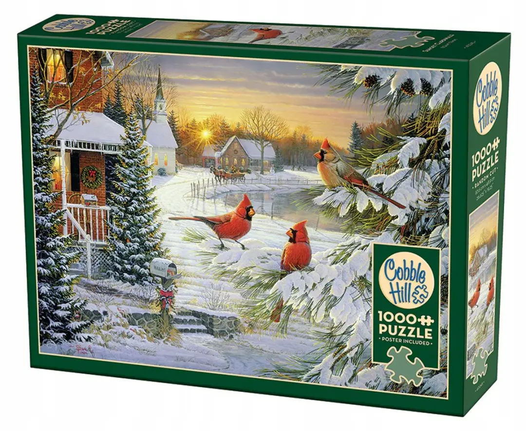 Cobble Hill Scarlet Cardinals Puzzel 1000 Stuks