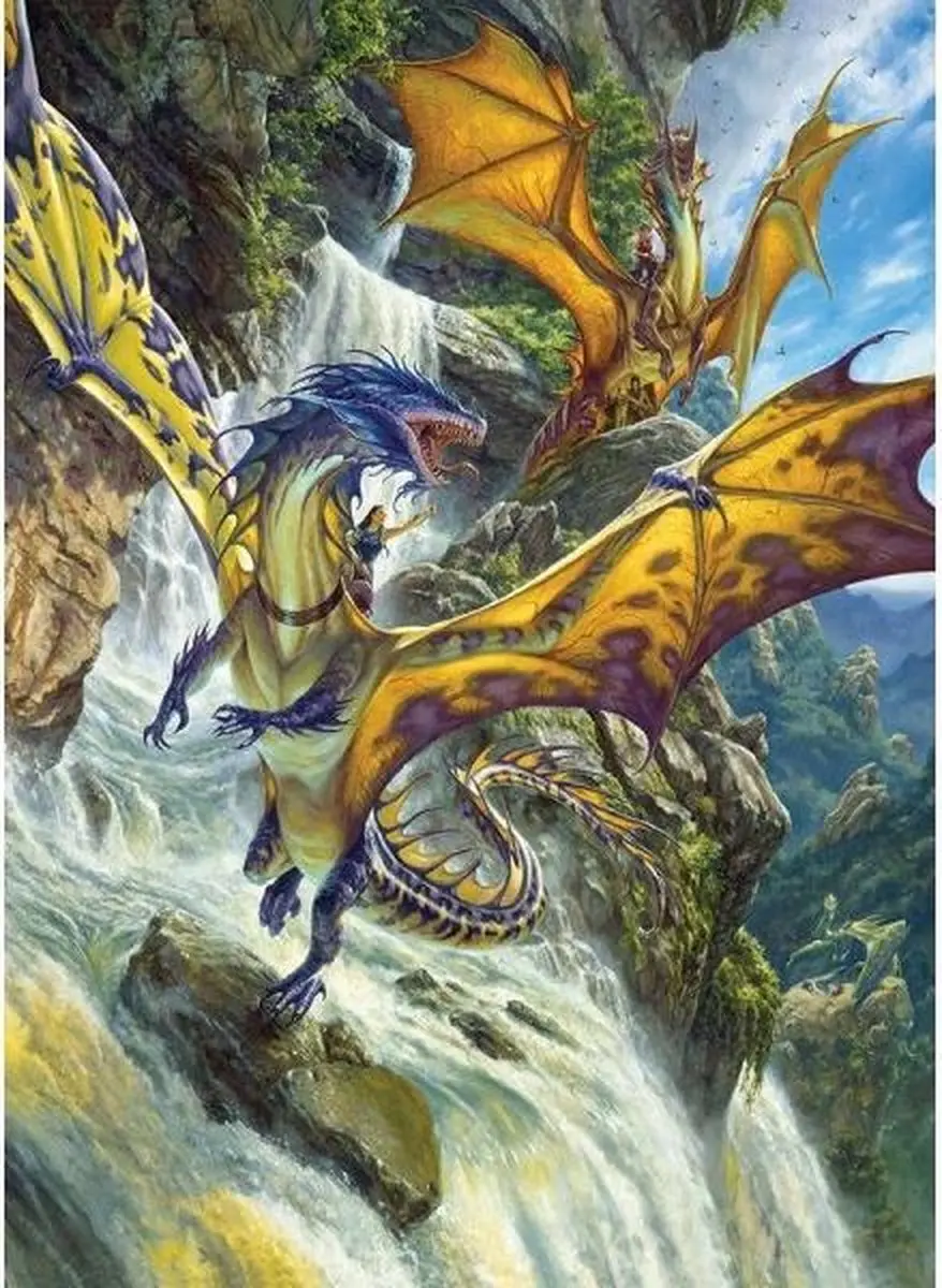 Cobble Hill Drakenwaterval Legpuzzel 1000 Stuks
