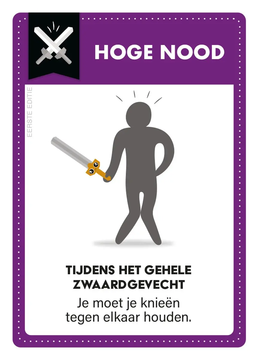 Exploding Kittens Let's Hit Each Other With Fake Swords EKISWRD01NL - Kaartspel 3-6 Spelers