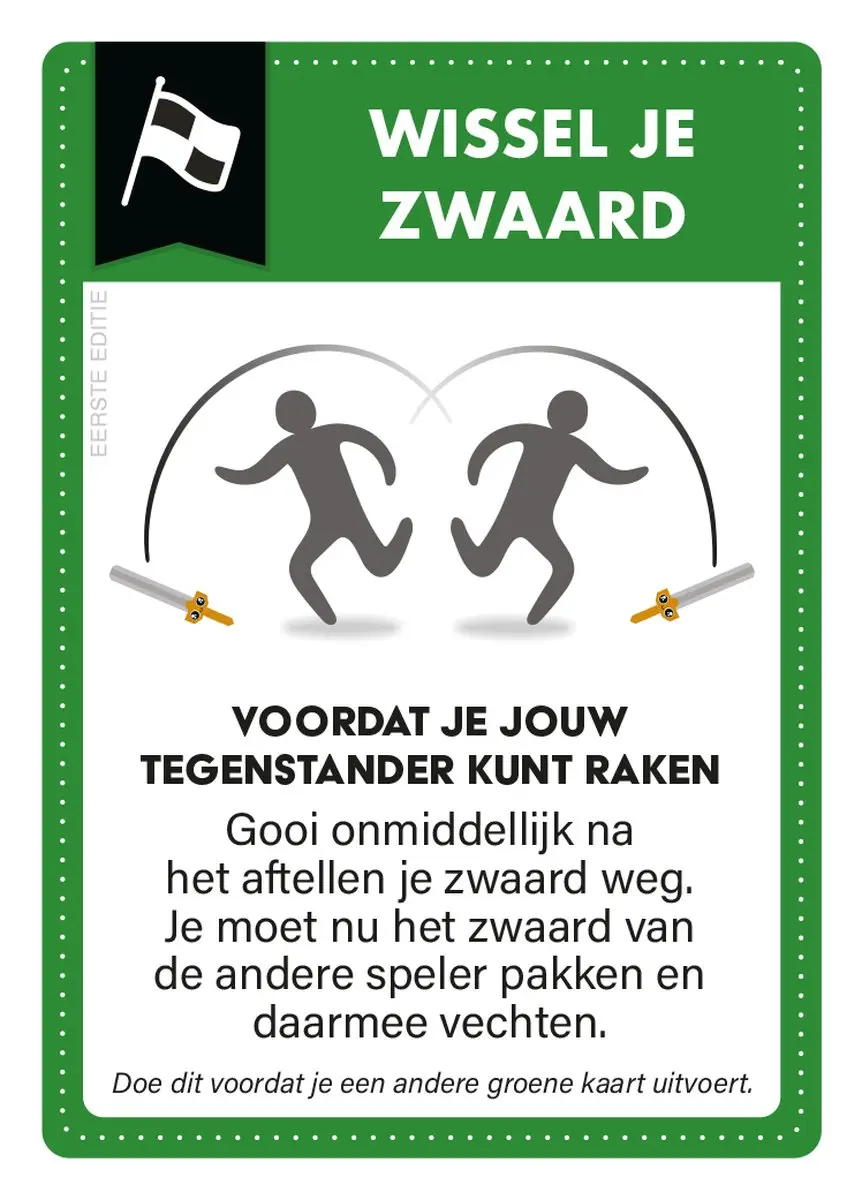 Exploding Kittens Let's Hit Each Other With Fake Swords EKISWRD01NL - Kaartspel 3-6 Spelers