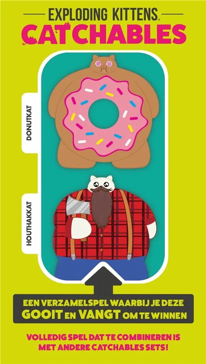 Exploding Kittens Catchables Familiespel - 2+ Spelers