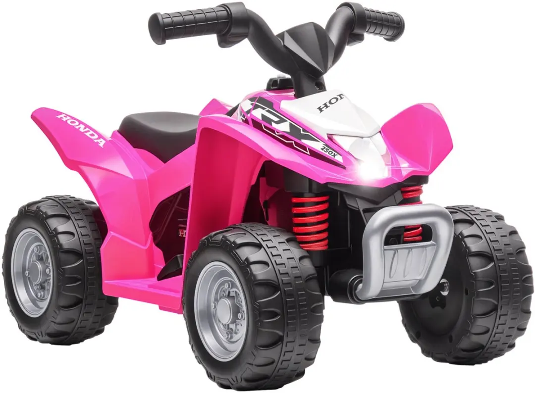 AIYAPLAY Electric Ride-on Car-Kunststoff, Metall-65,5L x 38,5B x 43,5H cm-Rosa