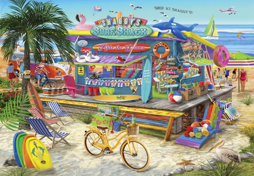 Bluebird Puzzle legpuzzel Shaggy's Surf Shack