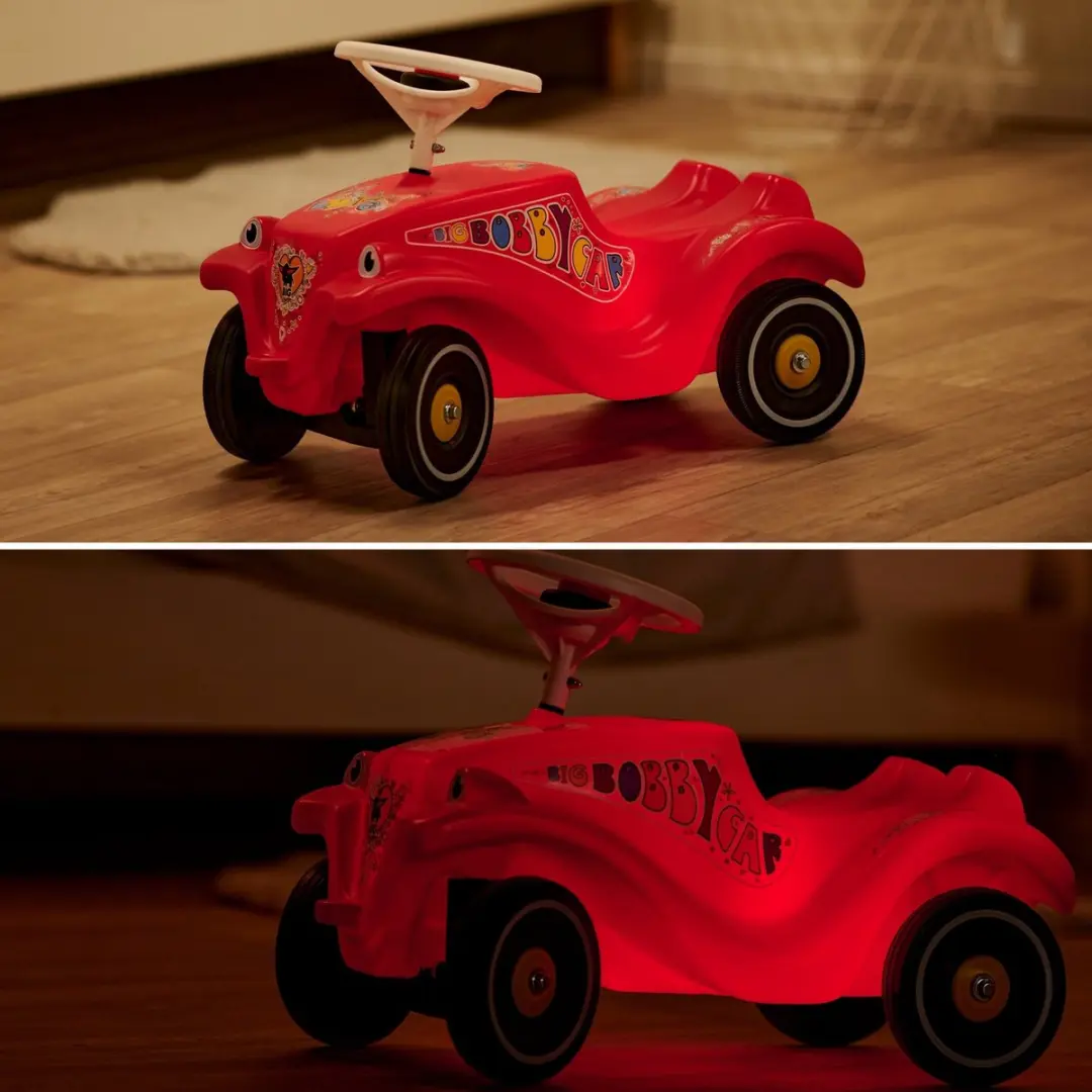 BIG Bobby Car Classic Lumi Loopauto - Meerkleurig - afbeelding 3 van 6