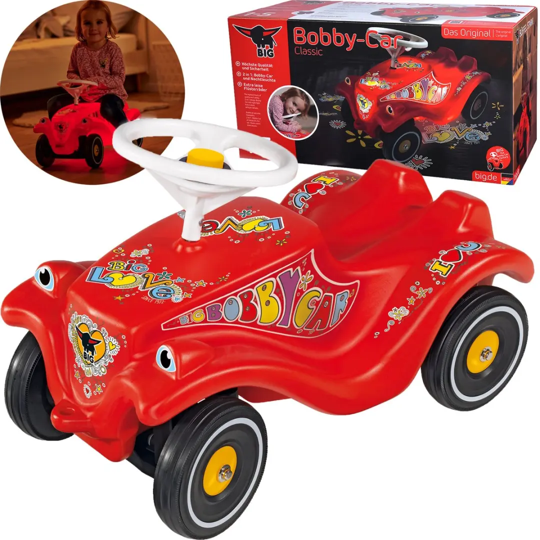 BIG Bobby Car Classic Lumi Loopauto