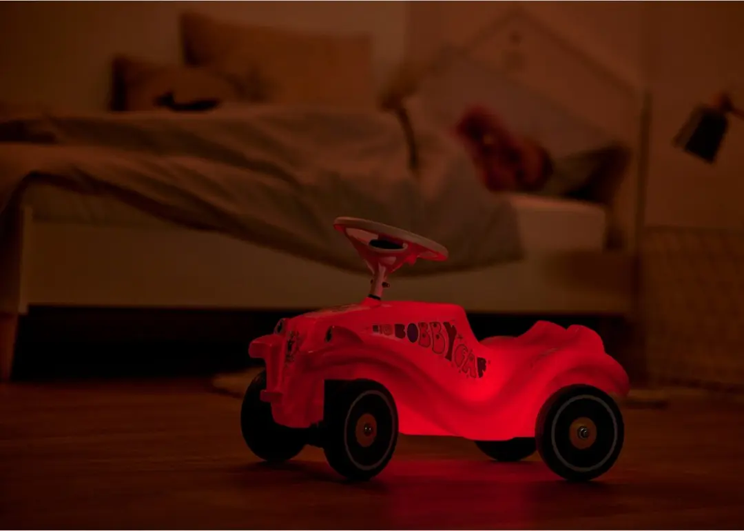 BIG Bobby Car Classic Lumi Loopauto - Meerkleurig - afbeelding 2 van 6