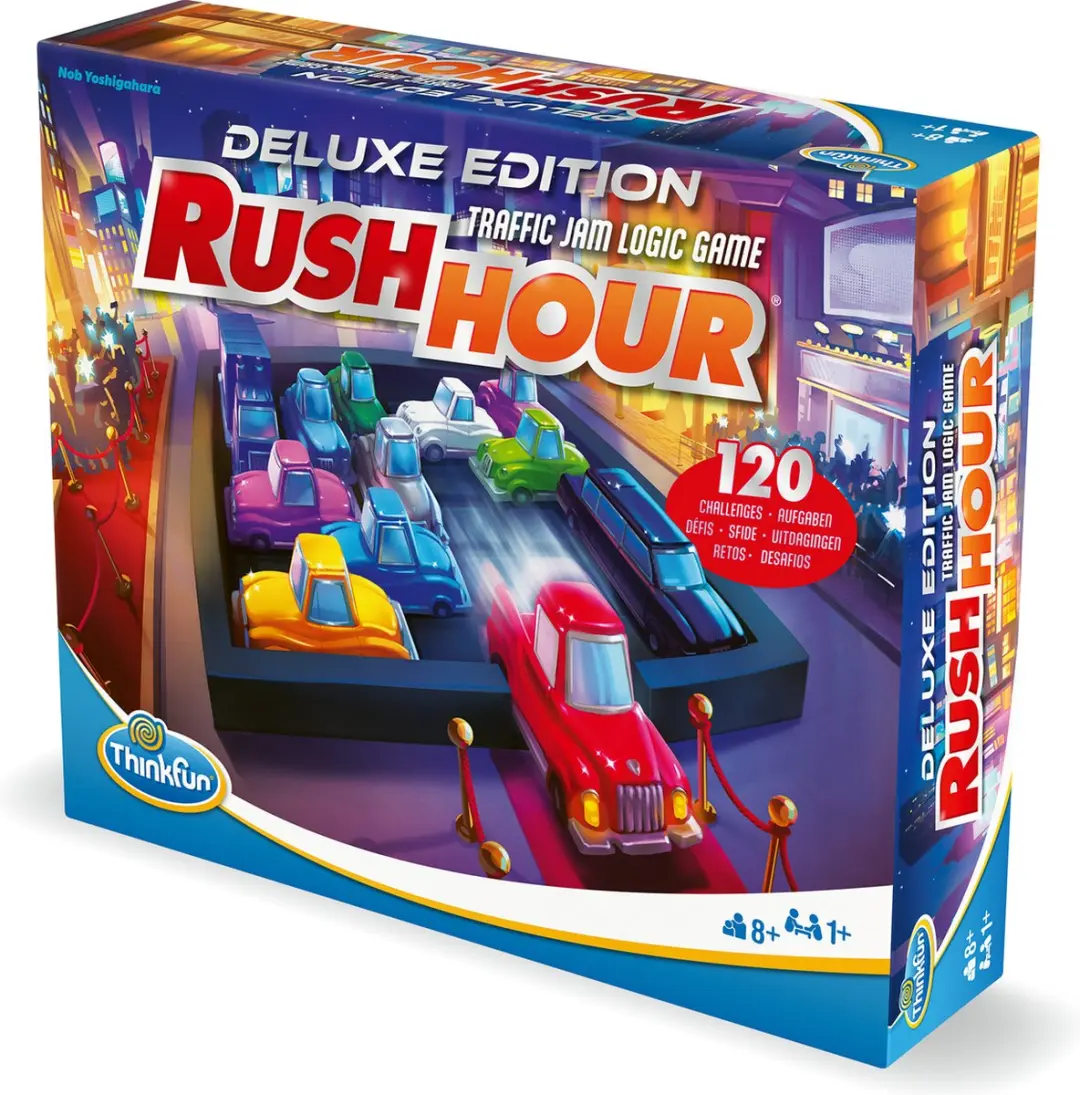ThinkFun Rush Hour Deluxe 2025 Puzzelspel