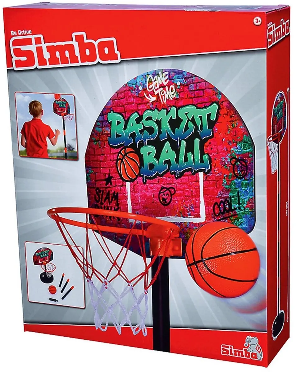 Simba Basketball Set Multicolor - afbeelding 4 van 6