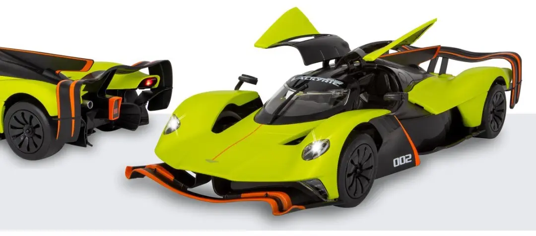 Jamara RC Sportauto Aston Martin Valkyrie AMR Pro 1:14 - Licht Groen - afbeelding 5 van 6