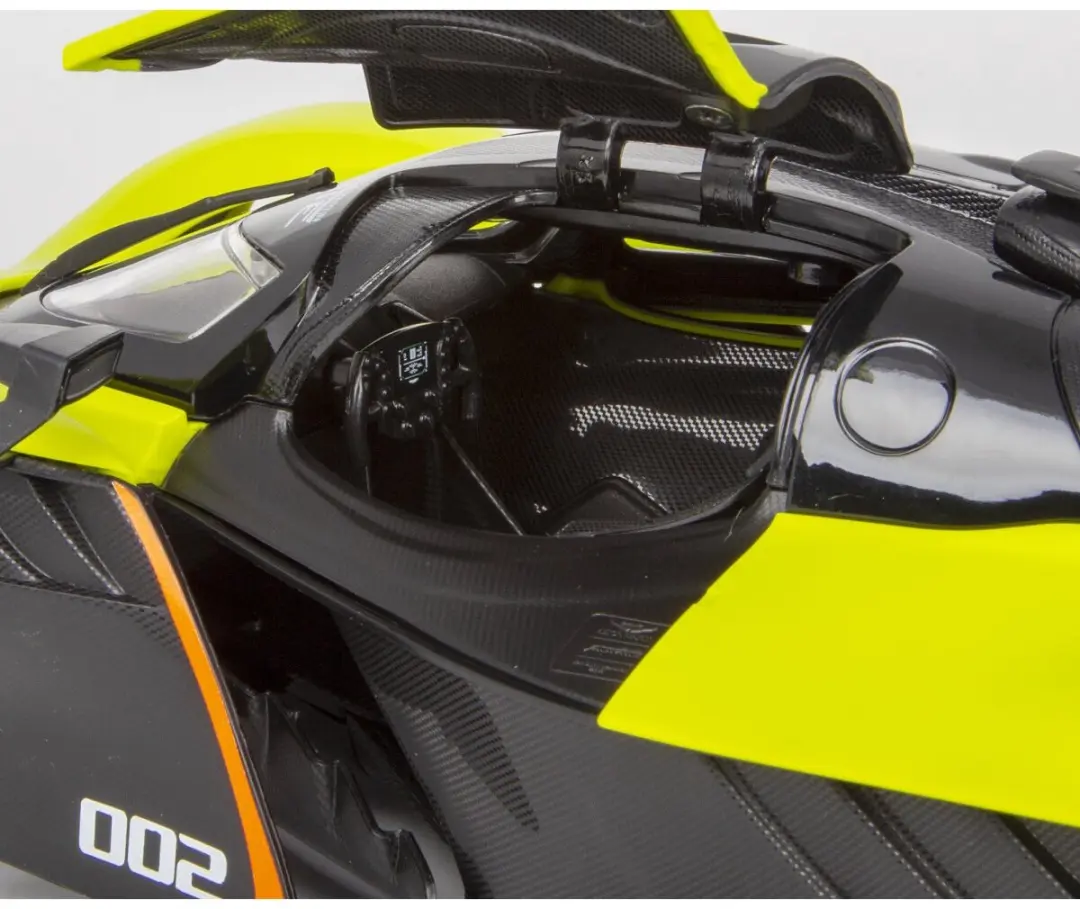 Jamara RC Sportauto Aston Martin Valkyrie AMR Pro 1:14 - Licht Groen - afbeelding 3 van 6