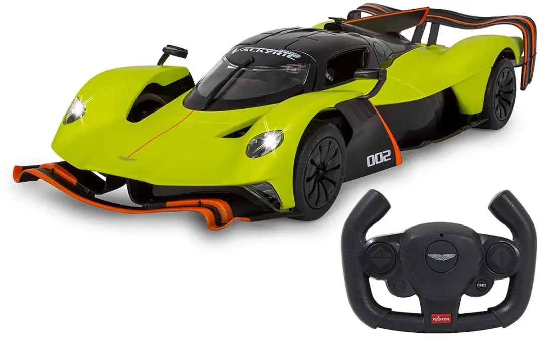 Jamara RC Sportauto Aston Martin Valkyrie AMR Pro 1:14 - Licht Groen - afbeelding 6 van 6
