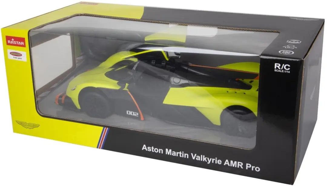 Jamara RC Sportauto Aston Martin Valkyrie AMR Pro 1:14 - Licht Groen - afbeelding 4 van 6