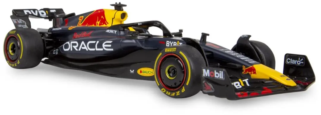 Jamara Oracle Red Bull Racing RB19 Max Verstappen No.1 Diecast Model - Rood - afbeelding 2 van 6