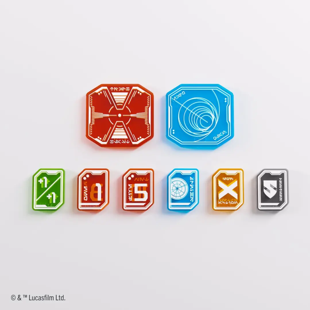 Gamegenic Star Wars Unlimited Acrylic Tokens PRO Twin Suns - GGS60153ML