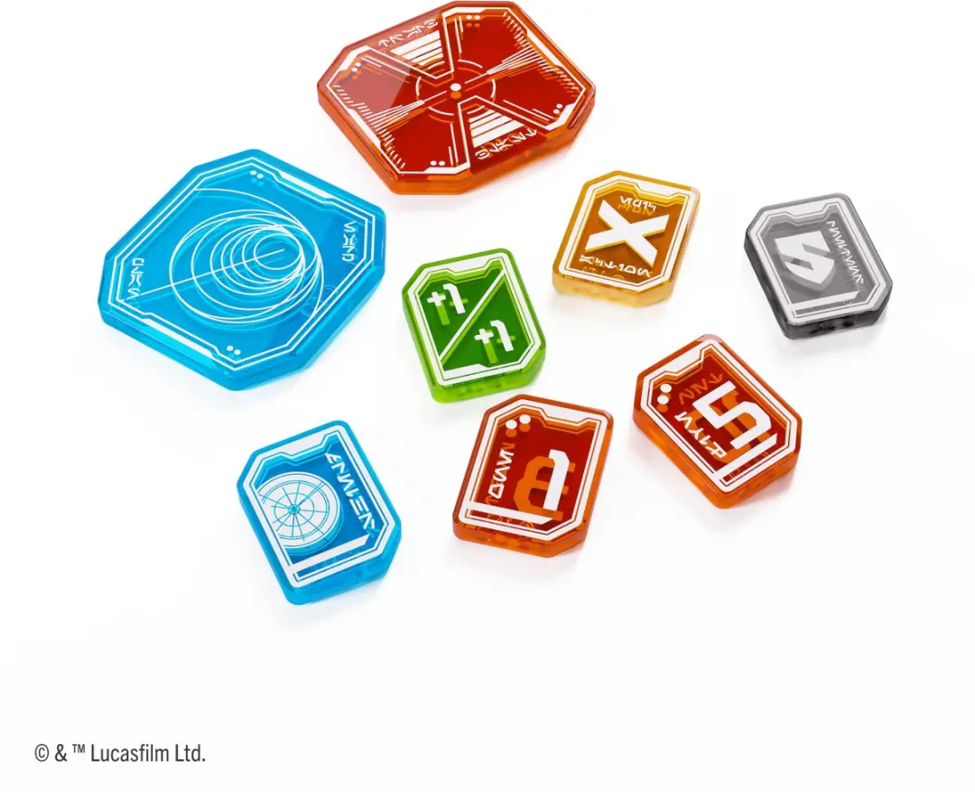 Gamegenic Star Wars Unlimited Acrylic Tokens PRO Twin Suns - GGS60153ML
