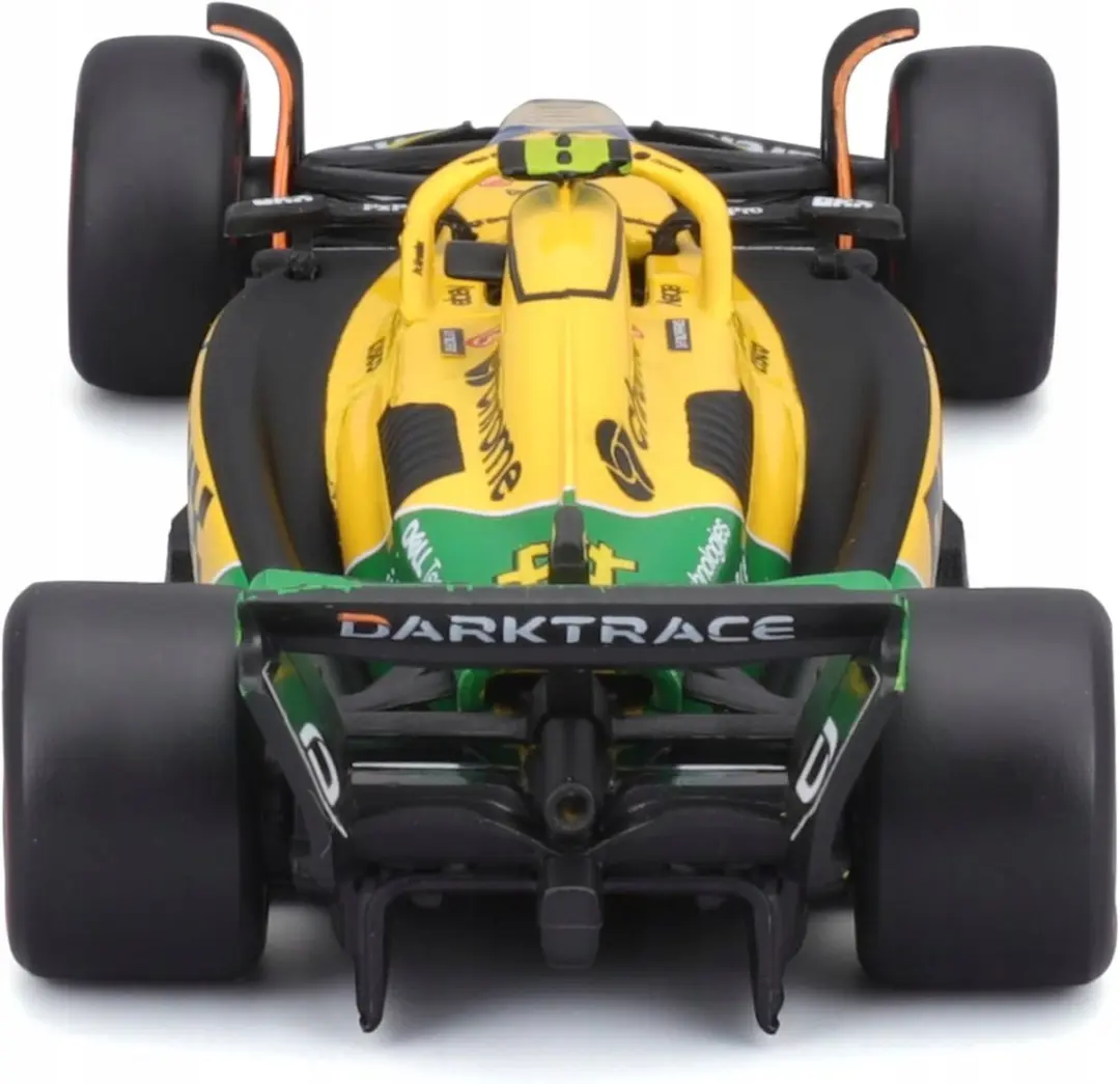 Bburago McLaren MCL38 F1 Monaco 2024 Lando Norris 1:43 - Blauw