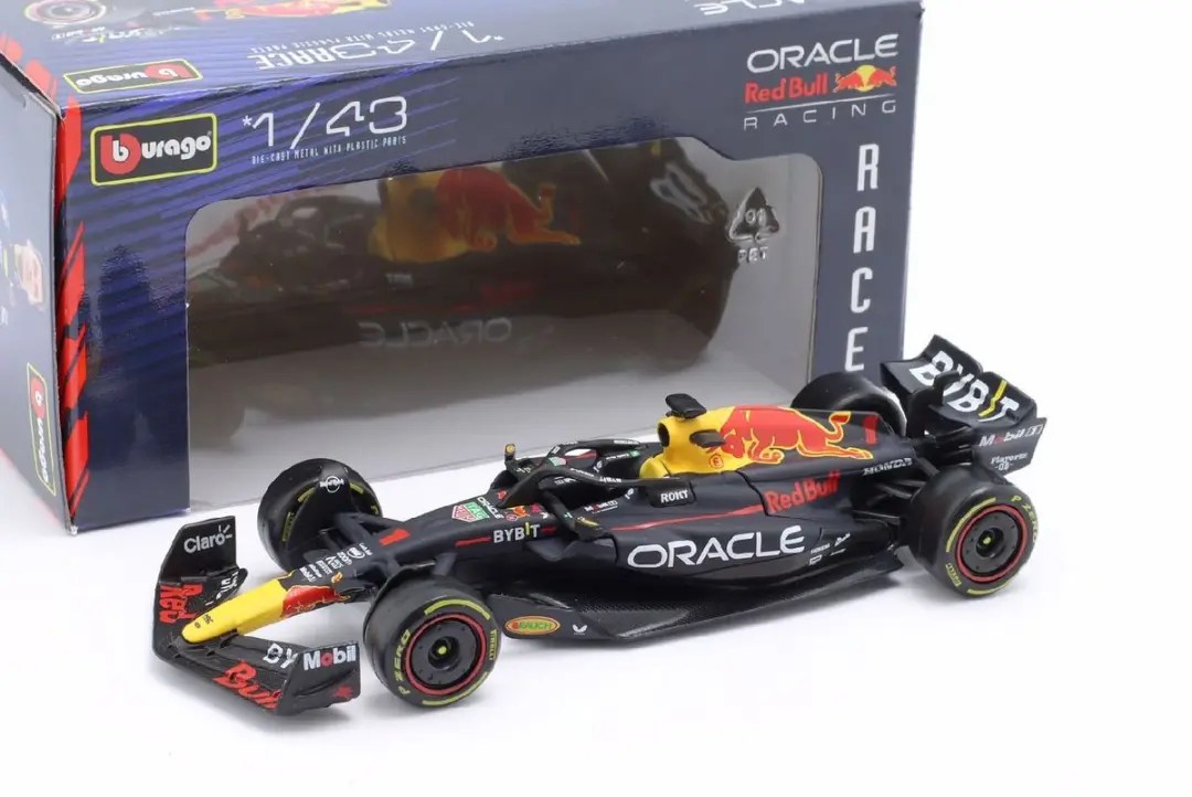 Bburago Red Bull RB19 #1 Max Verstappen 2023 - Multicolor